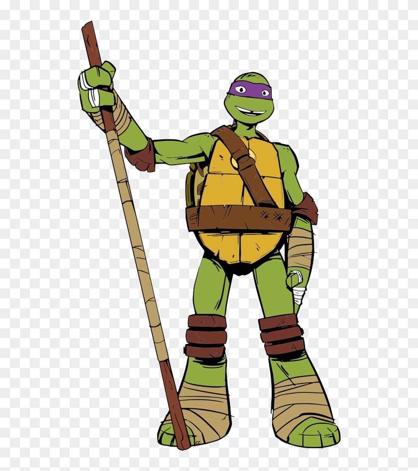 Ninja Turtles Clipart Cartoon - Donatello 2012 Teenage Mutant Ninja Turtles #178844