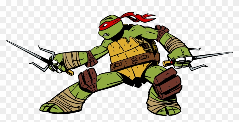 By Cartoon Clipart - Teenage Mutant Ninja Turtles Raphael Png #178859