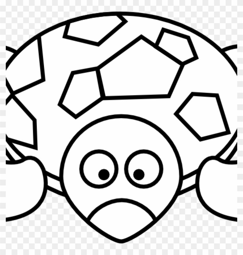 Turtle Clipart Black And White Turtle Clipart Black - Clip Art #178870