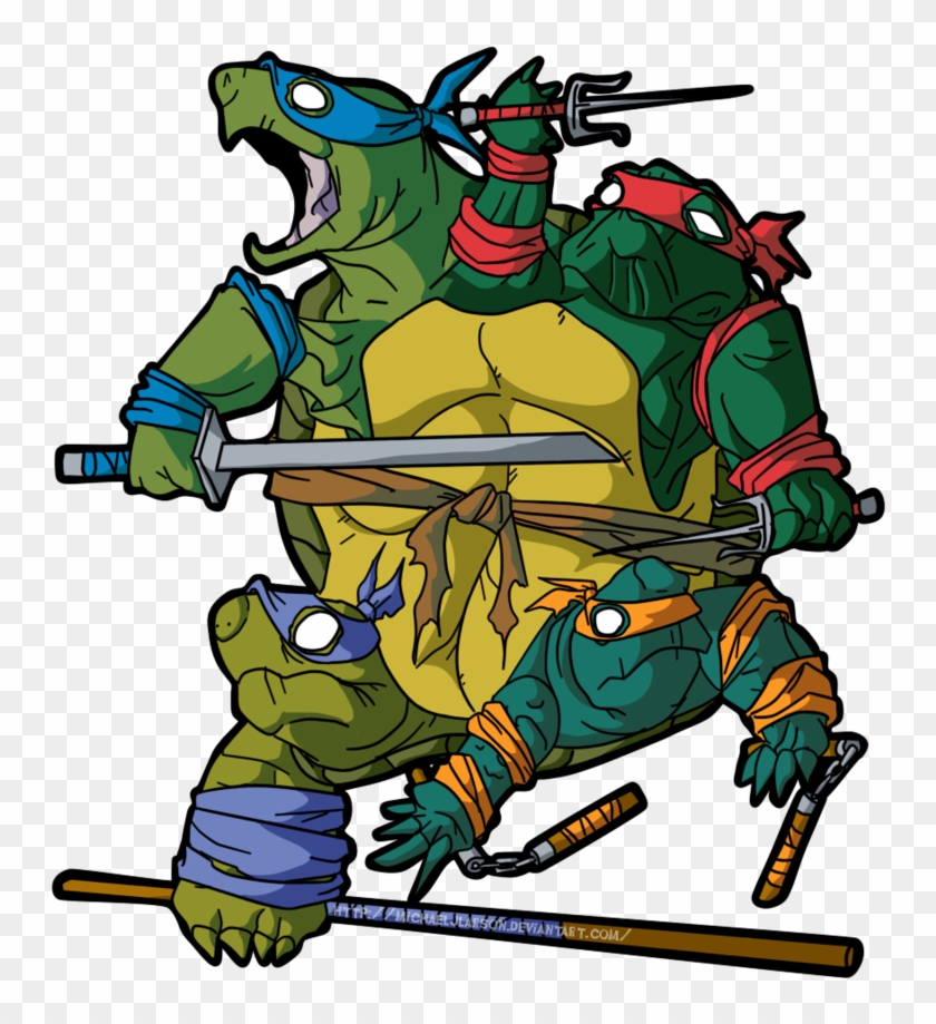 Teenage Mutant Ninja Turtles By Michaeljlarson - Teenage Mutant Snapping Turtles #178877