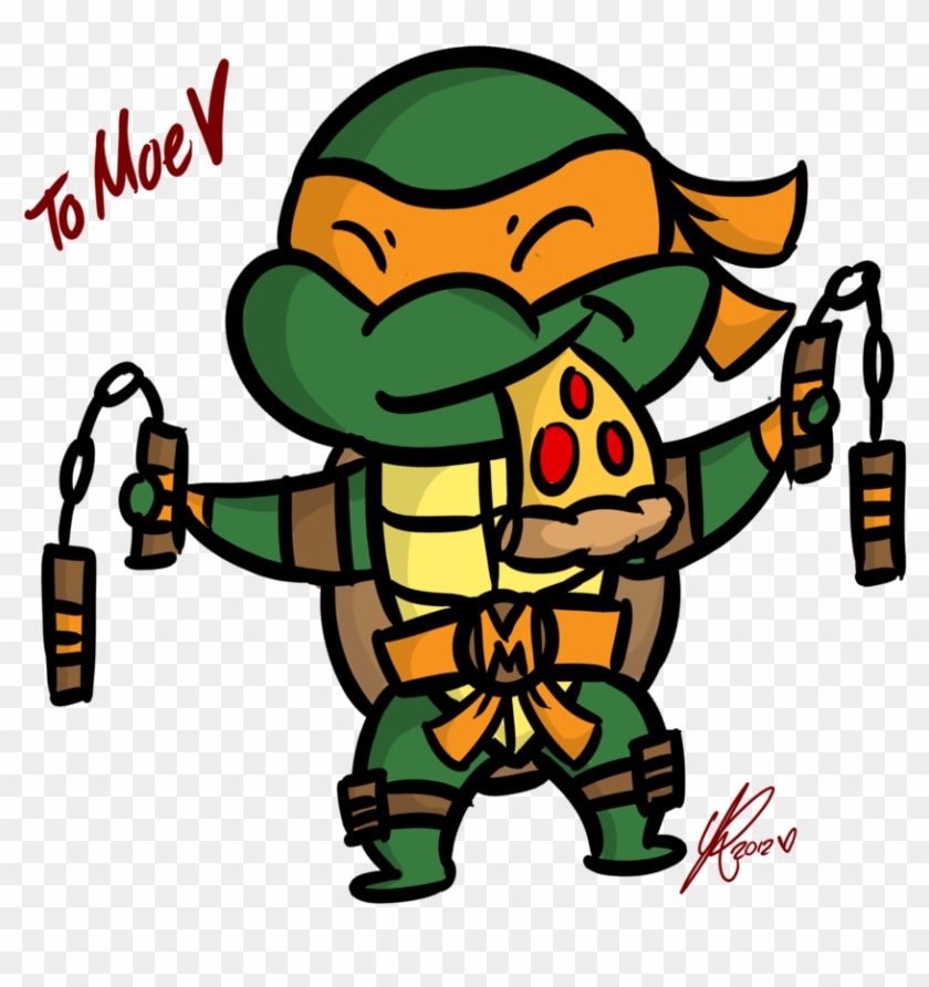 Turtle Clipart Michelangelo - Teenage Mutant Ninja Turtles Michelangelo #178916