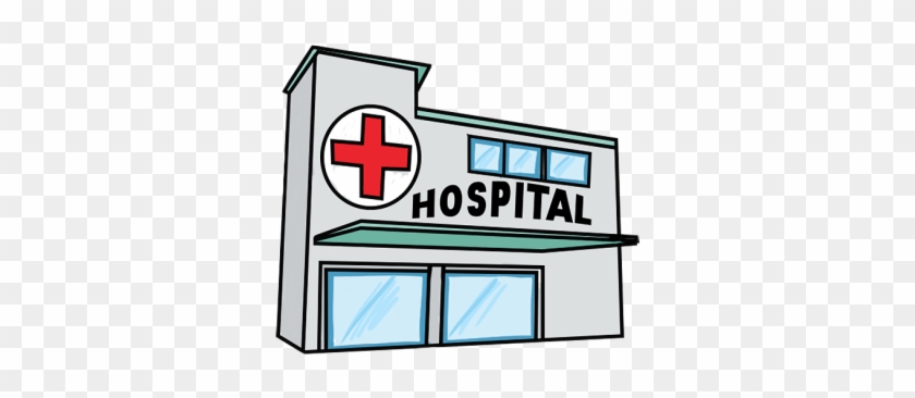 Hospital Free To Use Clipart - Cartoon Picture Of Hospital #178952