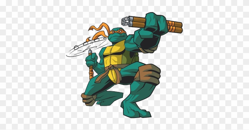 Ninja Turtles Clipart Michelangelo - Teenage Mutant Ninja Turtles 2003 Michelangelo #178957