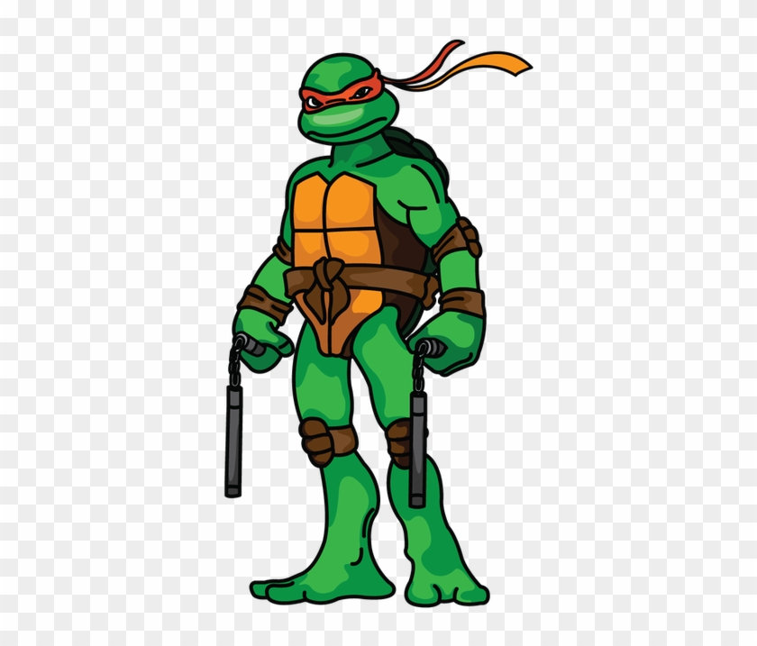 Drawing Tutorial Of Tmnt Michelangelo One Teenage Mutant Ninja