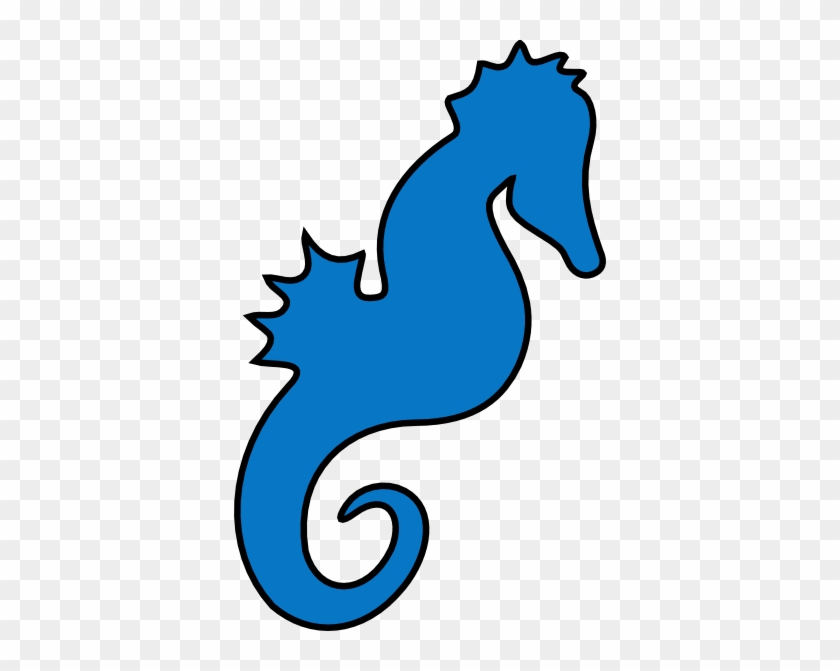 Seahorse V2 Clip Art - Cartoon Images Of Seahorses #178993