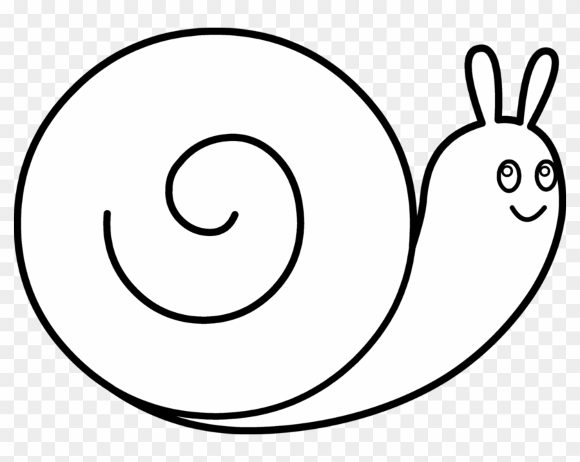 Snail Clip Art - Black And White Snails #179081