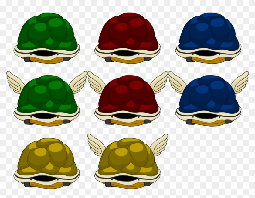 Koopa Shell Colours By Turpinator77 - Koopa Shell Colors #179110