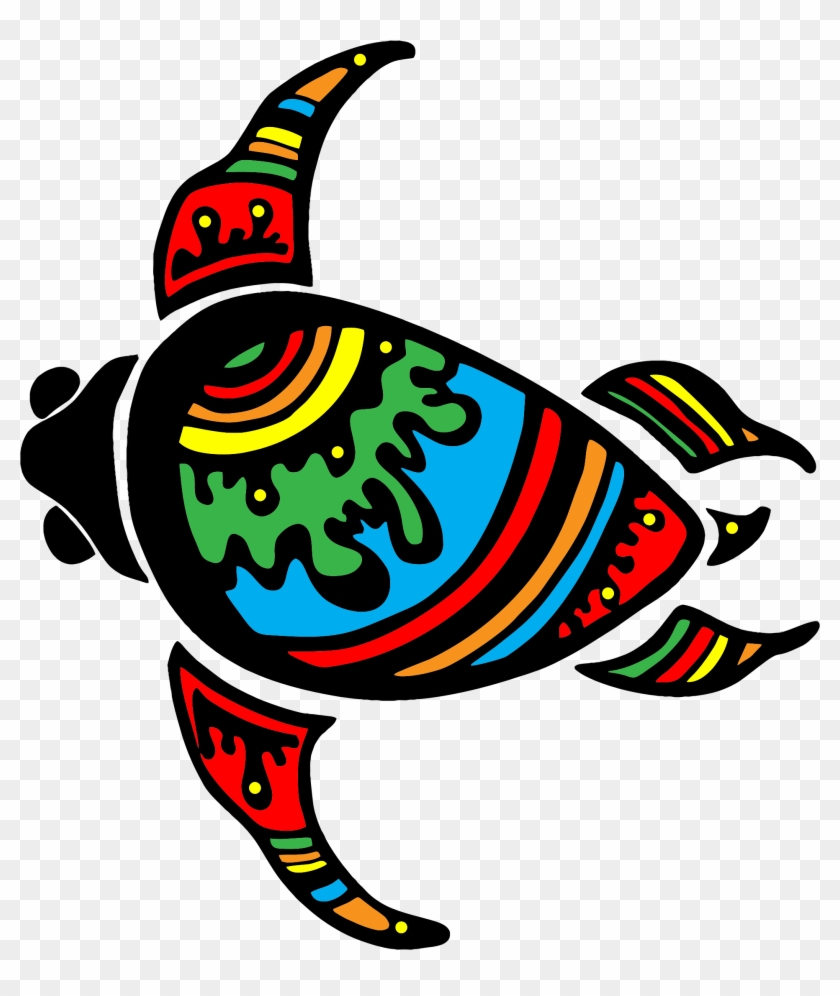 Colors Clipart Turtle - Turtle Colorful #179138