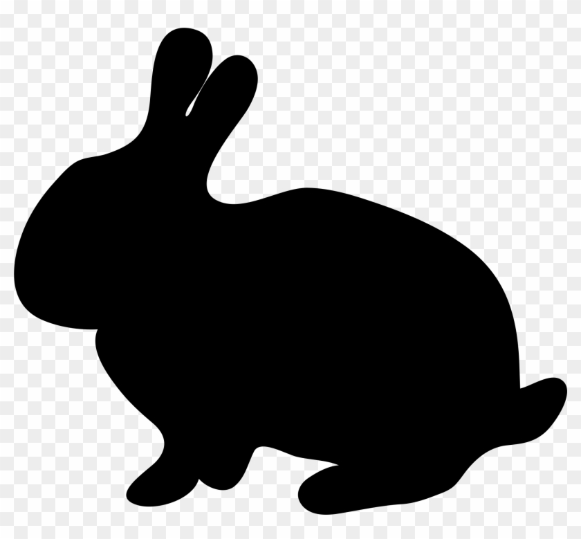 Clipart - Rabbit Silhouette Png #179141