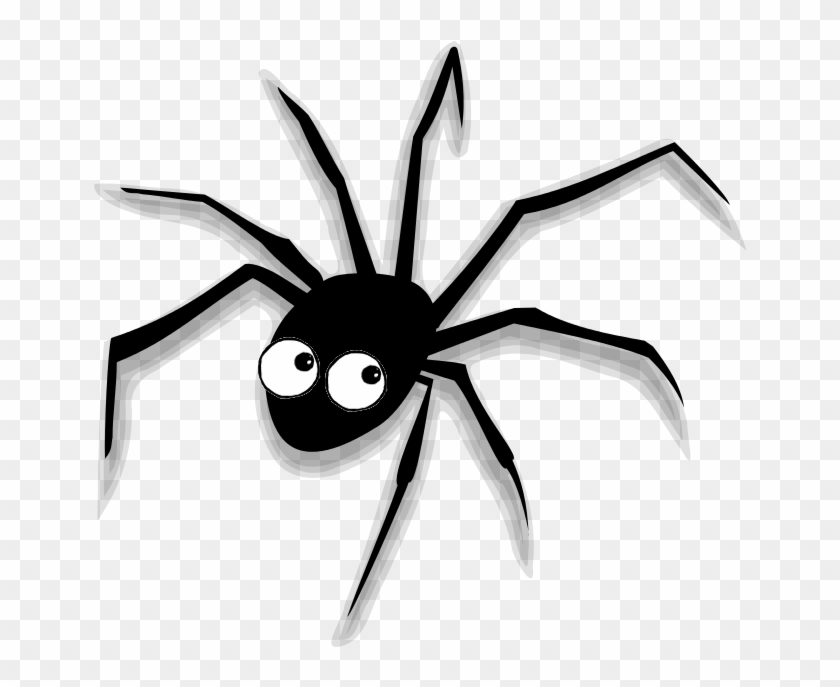 Halloween Spider Clip Art At Clker Com Vector Clip - Scary Spider Clipart #179161