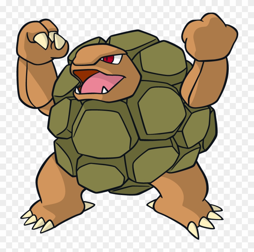 Golem Pokemon Character Vector Art - Покемон Голем #179203