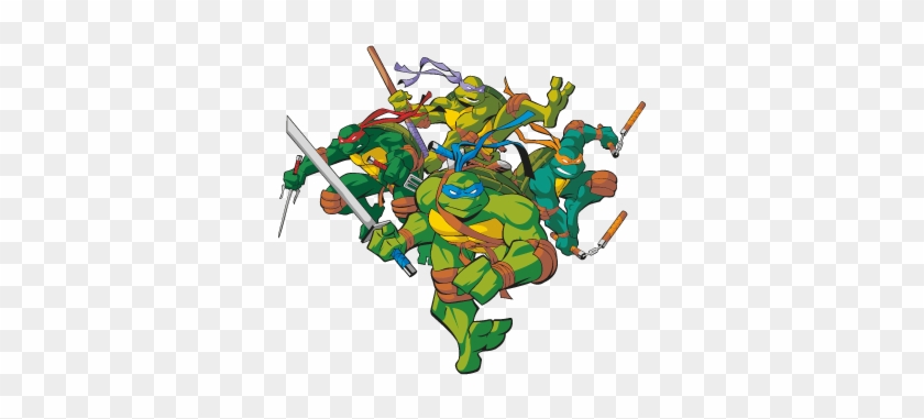 Teenage Mutant Ninja Turtles Logo - Kickin' It Old School Coloring Book (teenage Mutant #179208