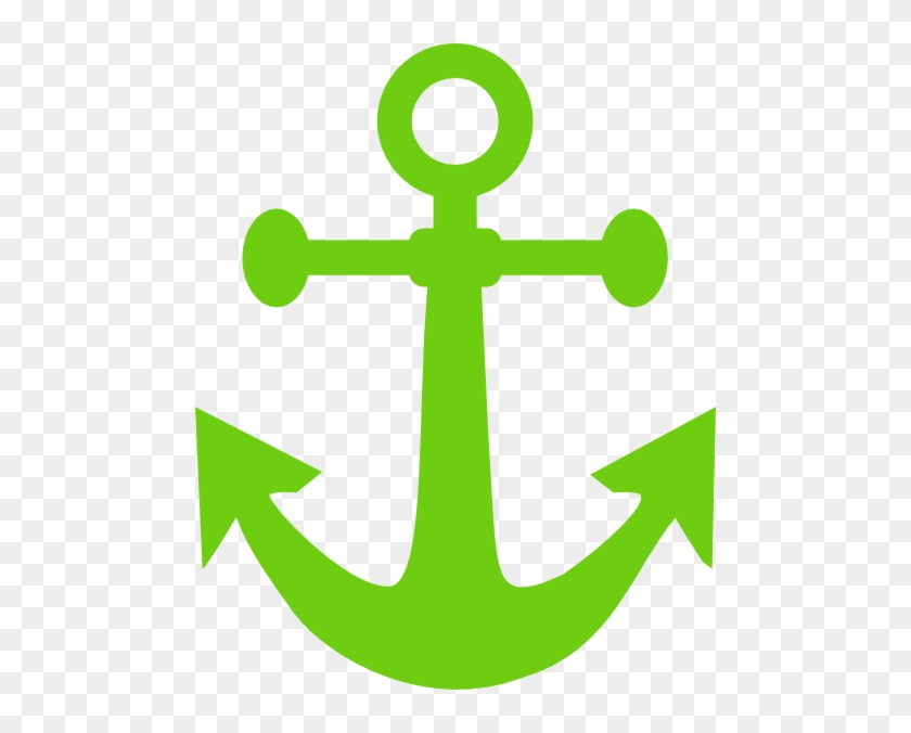 Anchor Clip Art At Clker - Nautical Photo Booth Props Free Printables #179233