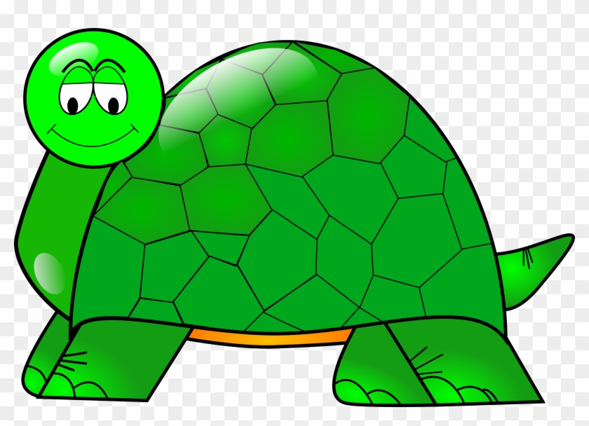 Turtle Clipart, Vector Clip Art Online, Royalty Free - La Tortuga Y La Zorra #179240