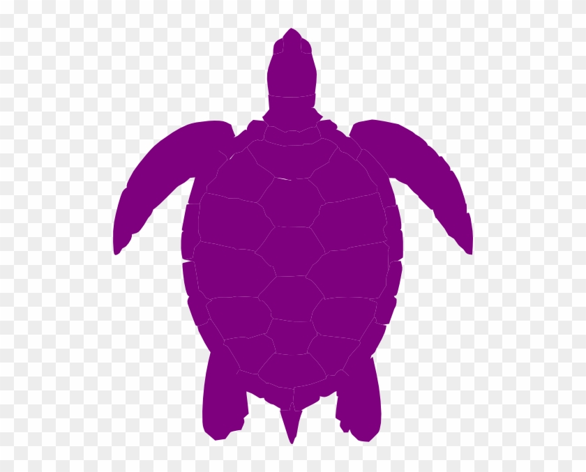 Plum Sea Turtle Clip Art At Clker - Sea Turtle Clip Art #179284