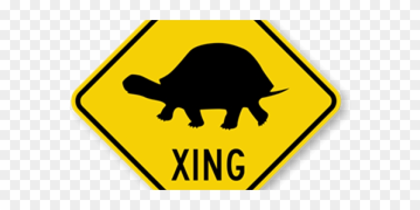 Give Turtles A Brake - Smartsign 3m Engineer Grade Reflective Sign, Legend #179302
