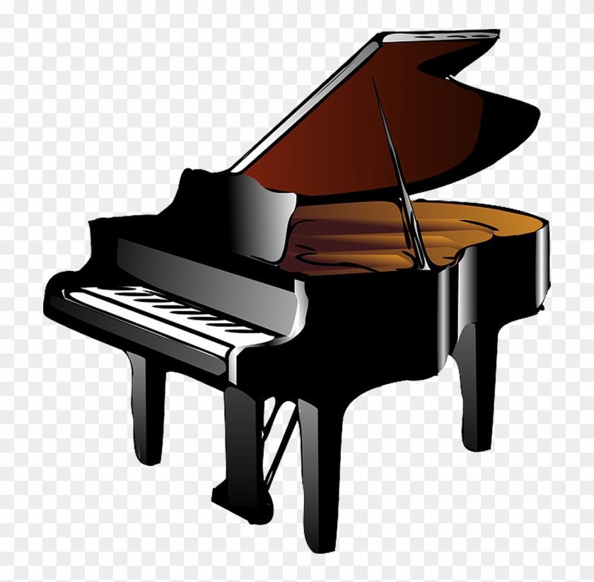 Download Png Image - Black Yamaha Grand Piano #179320