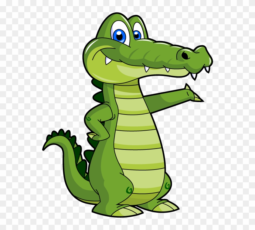 Cute - Alligator - Clipart - Crocodile Cartoon #179364