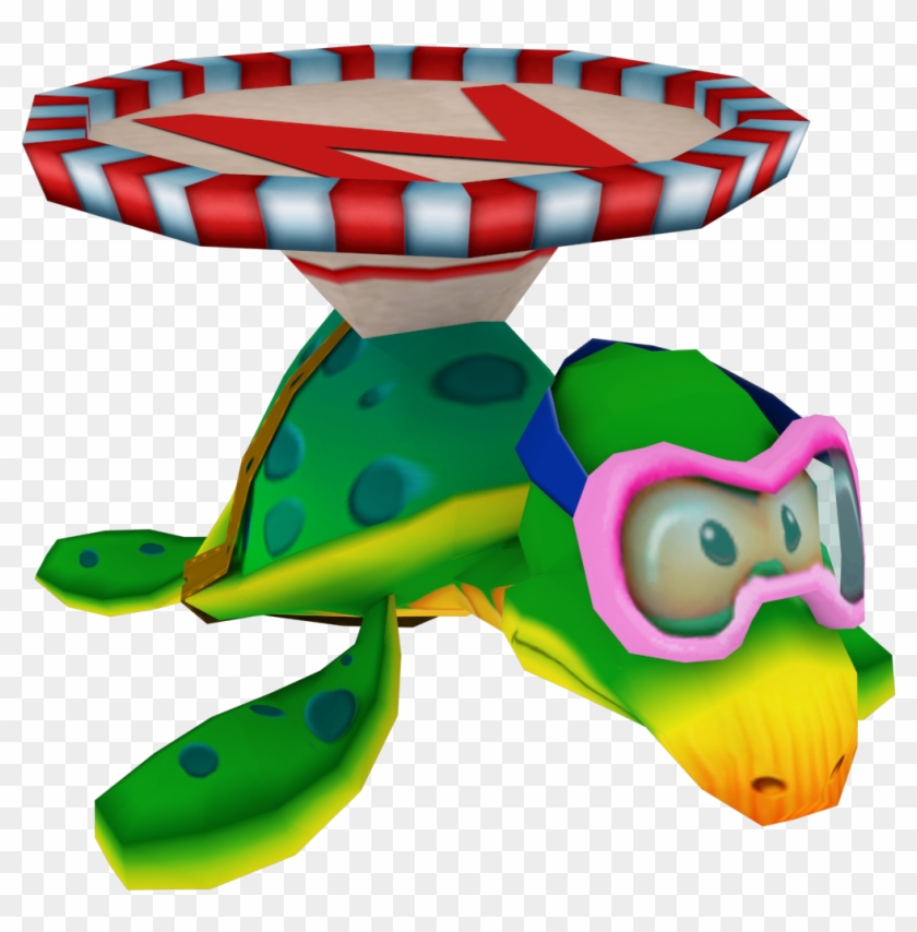 Sea Turtle - Crash Bandicoot 2 Enemies #179380