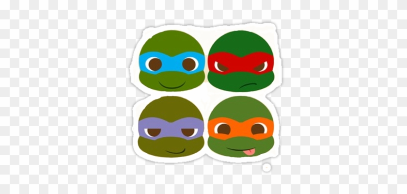 Teenage Mutant Ninja Turtles Faces - Cute Teenage Mutant Ninja Turtles #179419