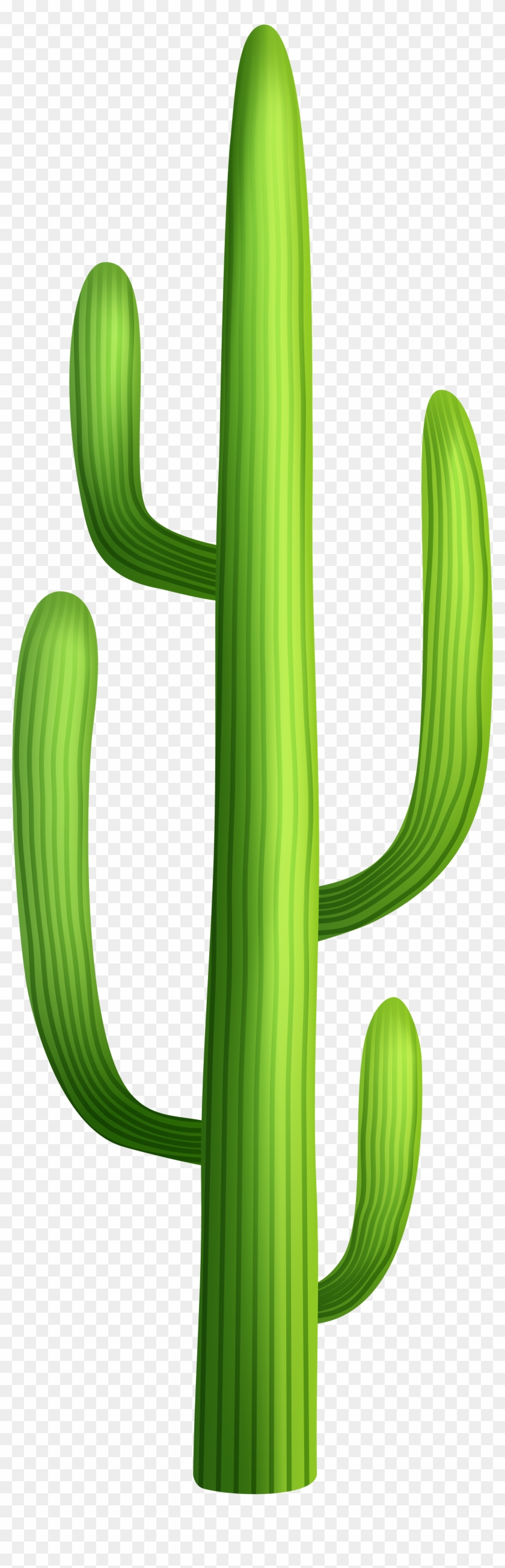 Desert Cactus Transparent Png Clip Art Image - Desert Trees Clip Art #179480