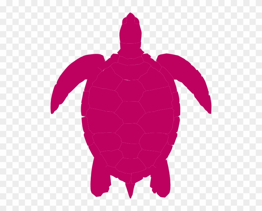 Pink Sea Turtle Clip Art At Clker - Sea Turtle Clip Art #179494