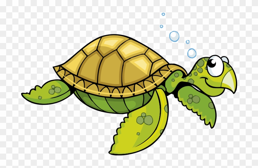 Sea Turtle Tortoise Cartoon - Green Sea Turtle Cartoon #179495