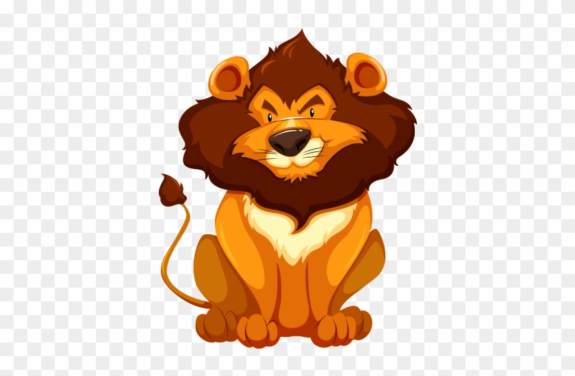Clipart Aslan - Lion In Cartoon Version #179563