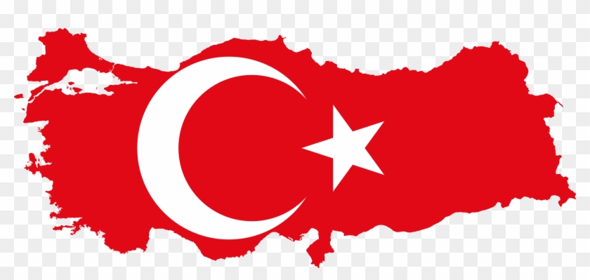 Siber Güvenilir Kal Türkiyem - Turkey Flag Map #179569