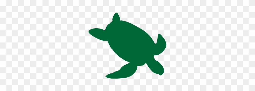 Sea Turtle Vector Silhouette #179588