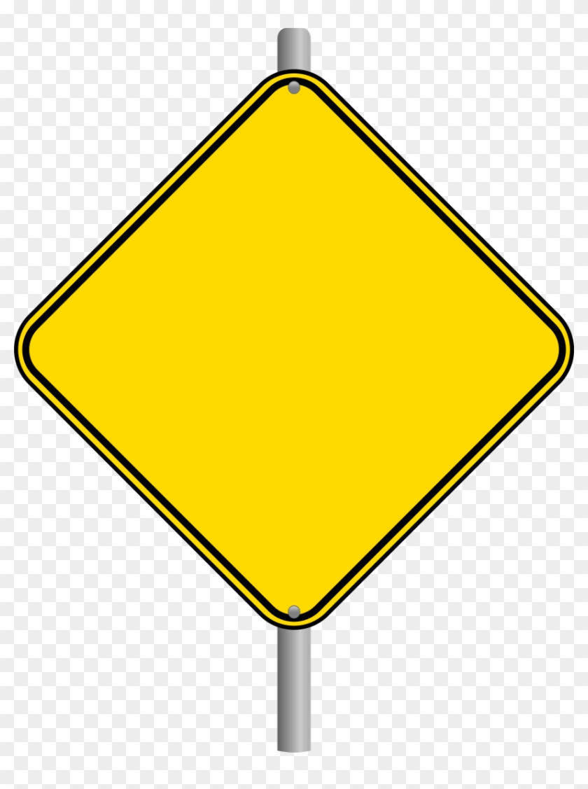 Blank - Newspaper - Clipart - Blank Road Sign Transparent #179741