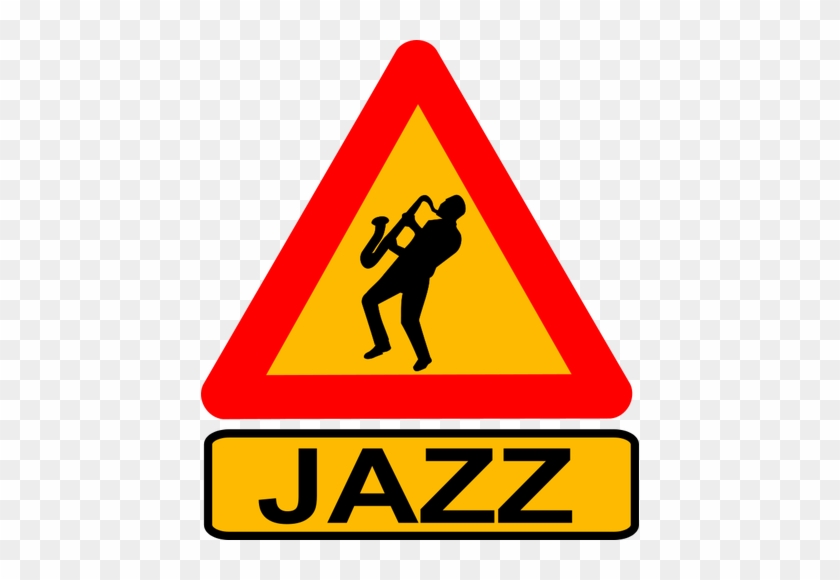 8959 Blank Warning Sign Clip Art Public Domain Vectors - Don T Like Jazz #179802
