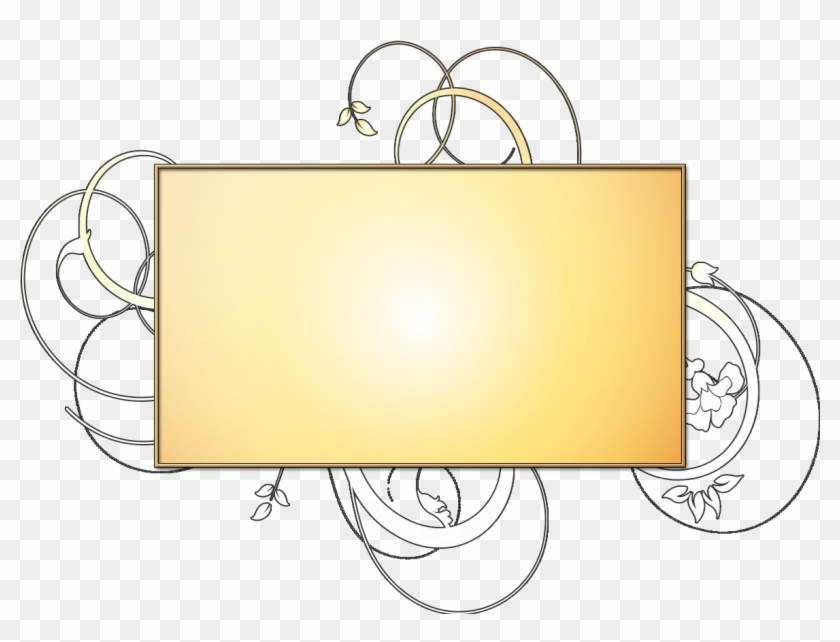 So I Never Used These, But I Liked Them Enough To Include - Yellow Text Frame Png #179826