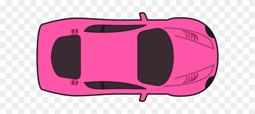 Cartoon Race Car Clip Art - Car Top View #179847