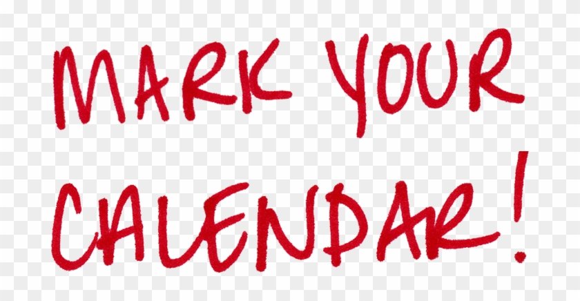 Mark Your Calendar Clip Art - Put It On Your Calendar - Free Transparent  PNG Clipart Images Download