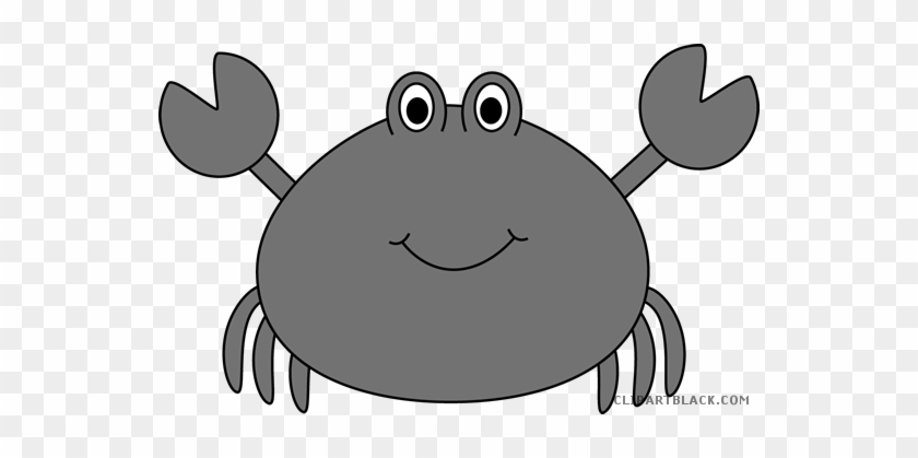 Cute Crab Animal Free Black White Clipart Images Clipartblack