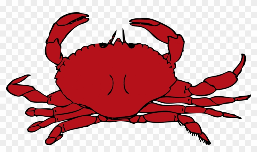 Crab Clipart Small Fish Pencil And In Color Crab Pin - Clipart Of Crab #180009