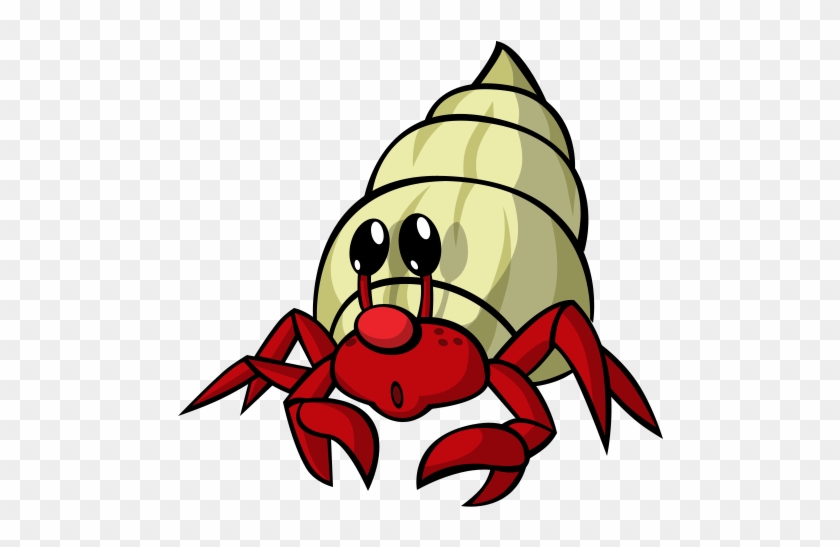 Cartoon Hermit Crab - Hermit Crab Clip Art #180010