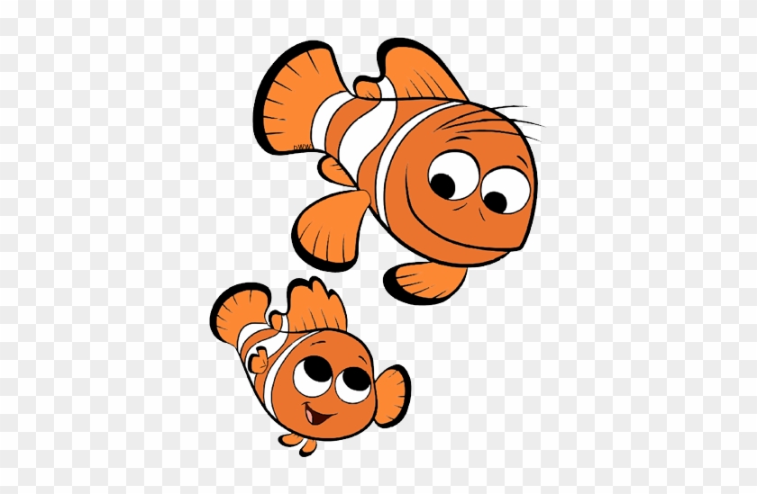 Nemo Marlin Cliparts - Marlin Finding Dory Png #180062