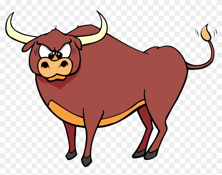 Bull Cliparts - Cartoon Bull #180077