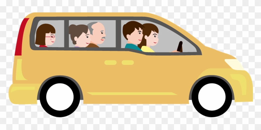 Family Carpool Cliparts - Carpooling Clipart #180087