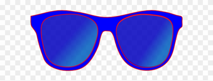 Sunglasses Clipart Blue - Blue Sunglasses Clipart #180097