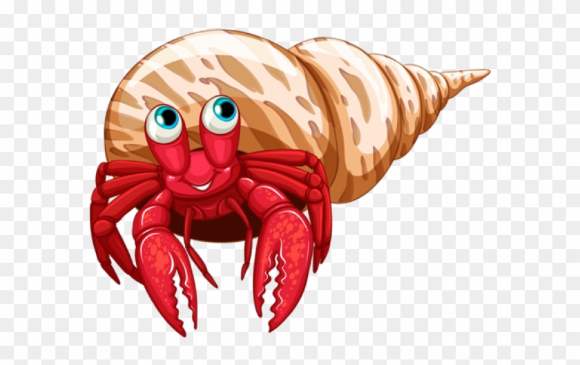 Hermit Crab Clipart Sea Creature - Hermit Crab Clipart Png #180108