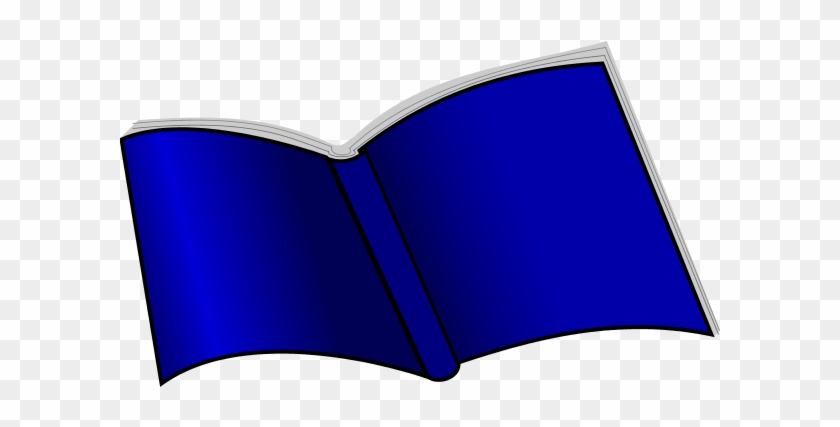 Blue Book Clipart - Blue Open Book Clipart #180114