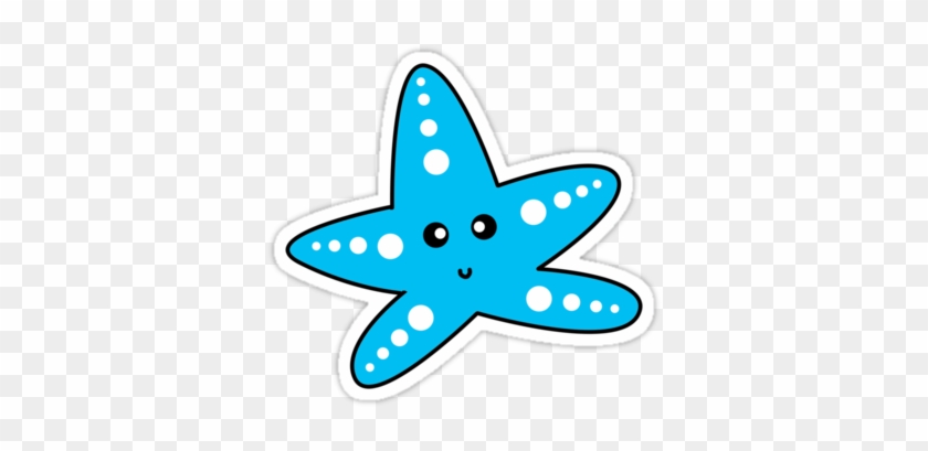 Blue Whale Clipart Blue Starfish - Blue Starfish Clipart #180184