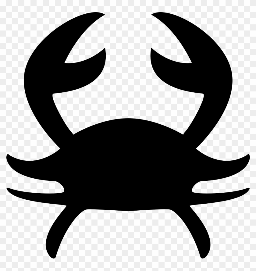 Cancer Astrological Sign Of Crab Silhouette Comments - Silhouette Crabe #180206