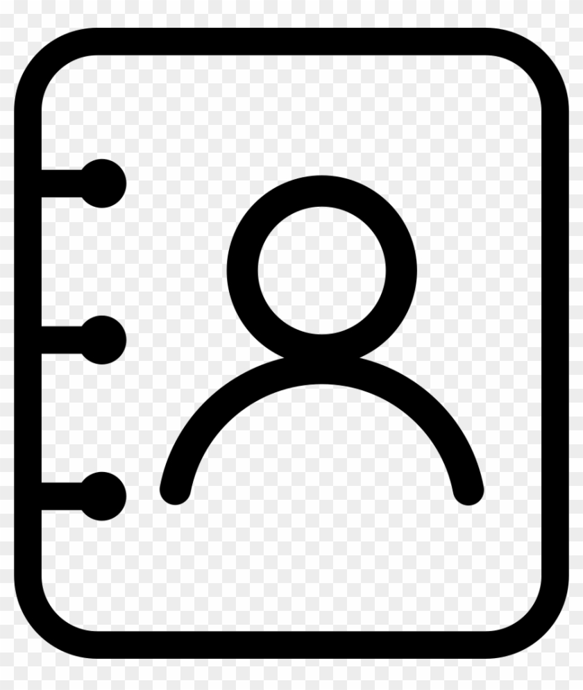 Business Card Address Book Line - Scorpion Png #180218
