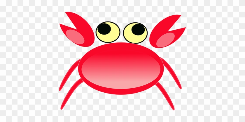 Crab Animal Cartoon Eyes Cancer Simple Cra - Zodiac Sign Most Likely To Be Vegan #180224