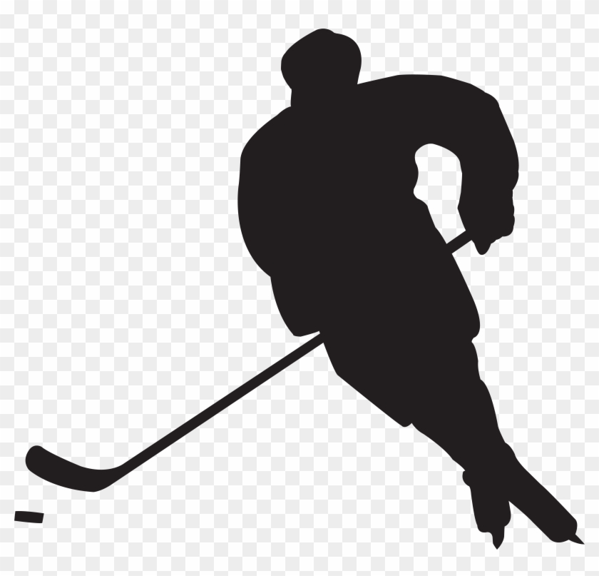 Hockey Player Silhouette Png Clip Art - Hockey Player Silhouette Png Clip Art #180262
