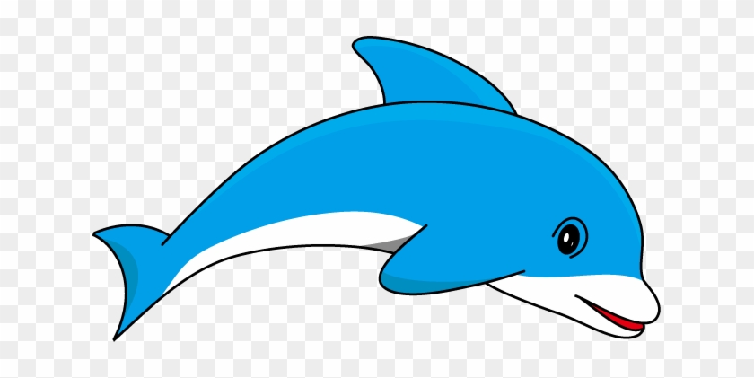 Dolphin Blowing Water Out Of Its Blowhole Clipart Png - Clip Art Dolphin #180370